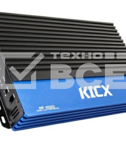 Усилитель автомобильный Kicx AP 1000D ver.2 одноканальный