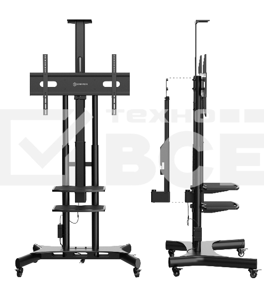 Подставка для телевизора Onkron TS1881 Elift черный 50