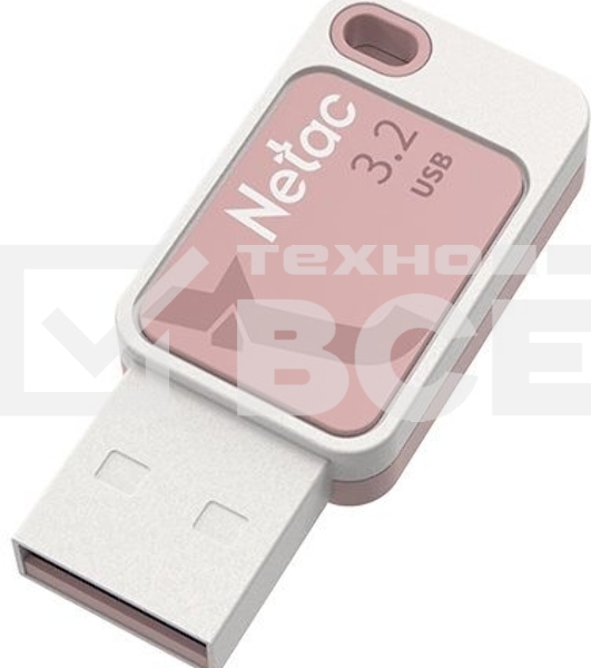 Флеш диск Netac 64Gb UA31 NT03UA31N-064G-20PK USB2.0, розовый
