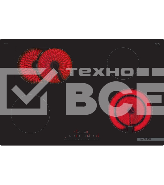 Варочная поверхность Bosch PKN811FP2E черный