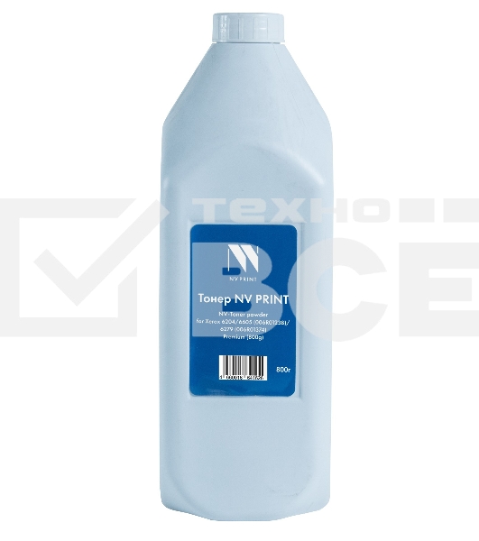 Тонер NV PRINT для Xerox 6204/6605 (006R01238) / 6279 (006R01374) Premium (800г)