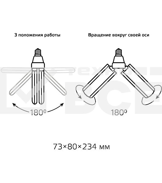 Лампа светодиодная Gauss Basic 11732222 22Вт цок.:E27 клевер 220B 4000K св.свеч.бел.нейт. (упак.:1шт)