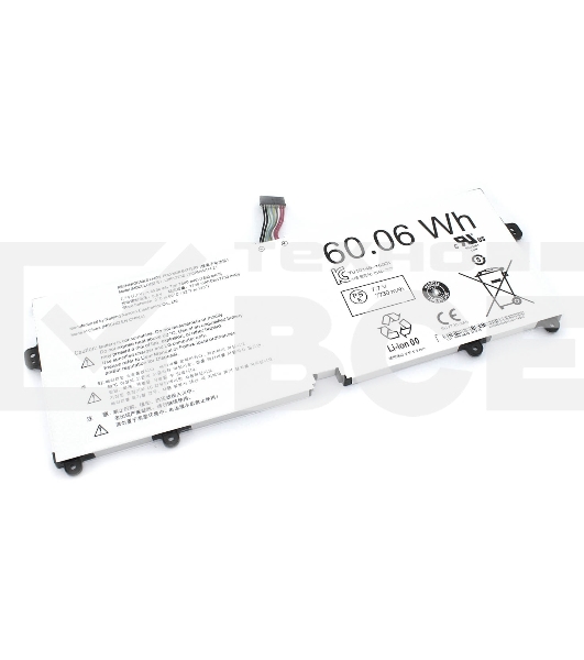 Аккумуляторная батарея для ноутбука LG Gram 14 (LBR1223E) 7.7V 7800mAh