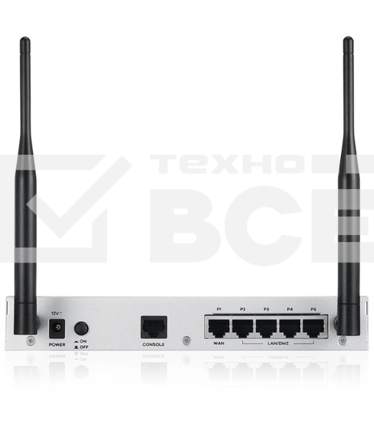 Межсетевой экран Zyxel USG FLEX 50AX, 1xWAN GE, 4xLAN/DMZ GE, Wi-Fi 6 (AX1800), 1xUSB3.0, NebulaFlex **