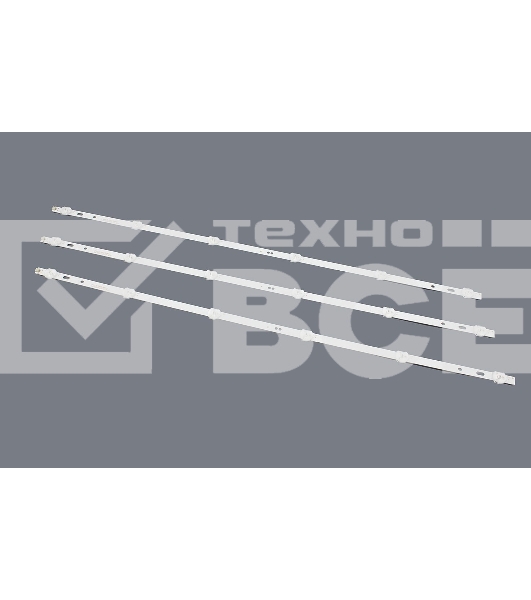 Светодиодная подсветка RH-D32071235-01-6LED (комплект 3шт)