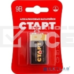 Батарейка СТАРТ 6LR61-BL1 10/200 (1 шт), фото2