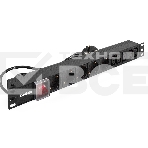 Блок розеток горизонтальный ExeGate ServerPro PDU-19H009 Al-5C135S-EU2.5-SW, 19
