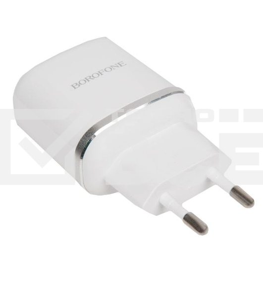 Зарядное устройство BOROFONE BA36A High speed QC 3.0 один порт USB, 5V, 3.0A, белый
