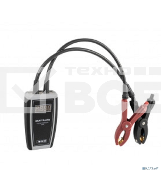 Тестер контроля емкости АКБ БАСТИОН SKAT-T-LITE 12В, 1,2-40А·ч (241)