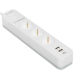 Сетевой фильтр Гарнизон EPS-3-CU2-W-2 2.0 Мультипорт 3 р, 10А, 1xType-C PD, 2 х USB QC, 2 м, ур.защиты 2+, белый, пак (21448), фото12