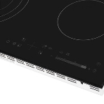 Встраиваемая электрическая панель Samsung NZ64T3536DK/WT 59 x 50.5 x 5.2 см., электронное управление, 15 степеней мощности, автоматическое отключение, защита от детей, блокировка управления, дисплей, 4 конфорки, 2 с зоной расширения, рамка из нержавеющей стали, корпуса черный, фото3