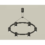 Светильник Ambrella light XB9022101/6 SBK/PSL черный песок/серебро полированное MR16 GU5.3 (С9022, N6104), фото3