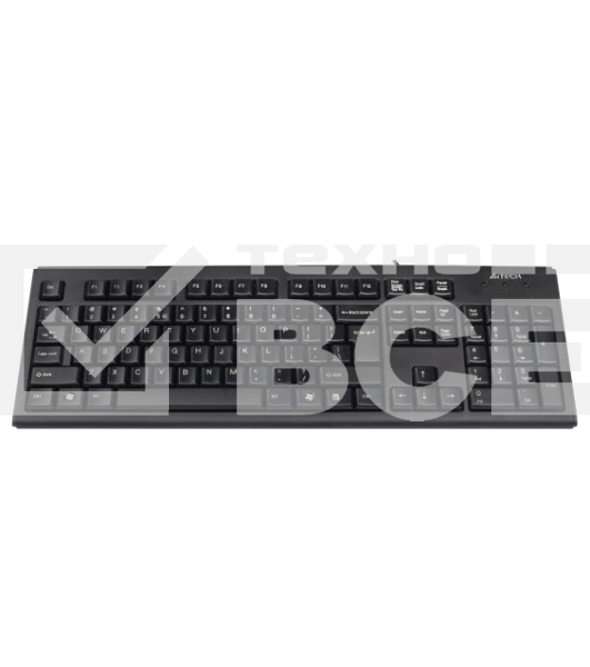 Клавиатура A4Tech KR-83 проводная, USB, черный