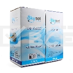 Кабель SkyNet Premium FTPнг-LSZH 4x2x0,51, низкое дымовыделение, нулевое содержание галогенов, медный, FLUKE TEST, кат.5e, однож., 305 м, box, оранжевый, фото5