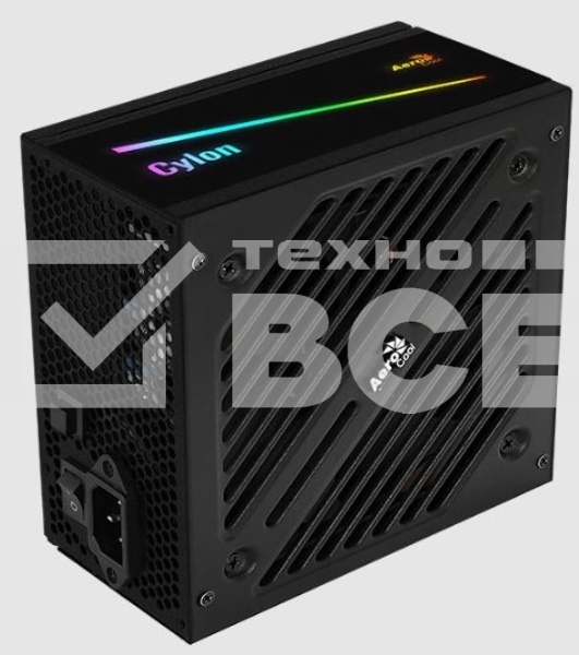 Блок питания Aerocool / Formula CYLON 600, 600Вт, 80 PLUS, 120мм, черный