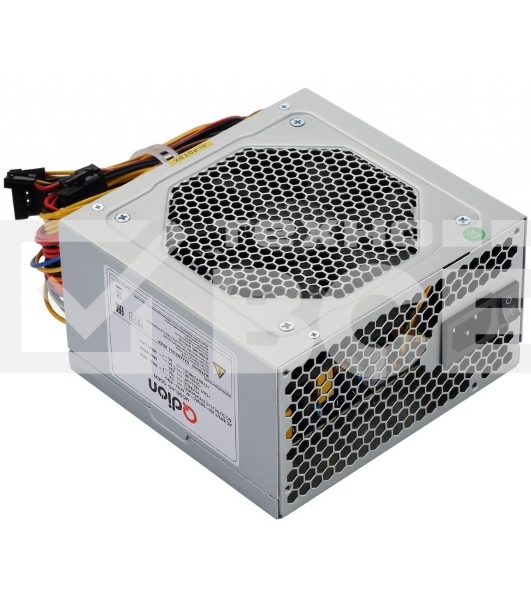 Серверный блок питания 400Вт QDION ATX 400W, 120mm, 3xSATA, 1xPCI-e, nonPFC