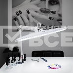 Лампа настольная бестеневая Rexant, струбцина, «ECO light», 84 SMD LED, сенсорный диммер, белая, фото2