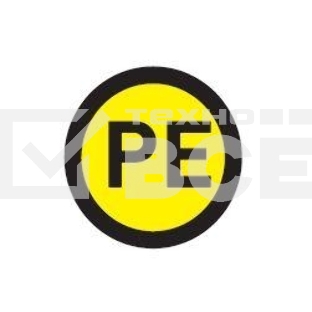 Наклейка PE (1шт) (d20мм) PROxima  an-2-08  EKF