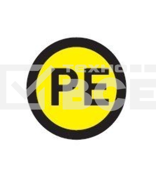 Наклейка PE (1шт) (d20мм) PROxima  an-2-08  EKF