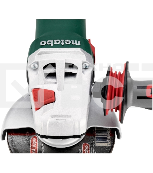 Шлифмашина угловая Metabo WE 15-125 Quick 1550вт, 125мм, 3.5Нм,эл-ка, 11000 об/мин, кейс, вес 2.5 кг