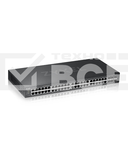 Гибридный L2 коммутатор Zyxel NebulaFlex Pro GS2210-50, rack 19