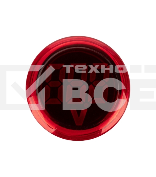 Индикатор значения напряжения красный VD22 70-500 В Rexant