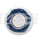 Трубка термоусаживаемая Rexant 29-0005 3.0/1.5мм синяя. ролик 2.44м, фото 1