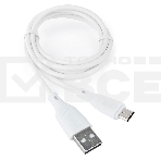 Кабель USB 2.0 Cablexpert CCB-mUSB2-AMBMO1-1MW, AM/microB, издание Classic 0.1, длина 1м, белый, блистер, фото 1