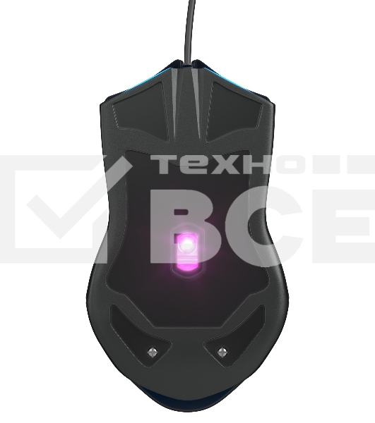 Мышь проводная GMNG 703GM черный, 3200 dpi, USB, кнопки - 6