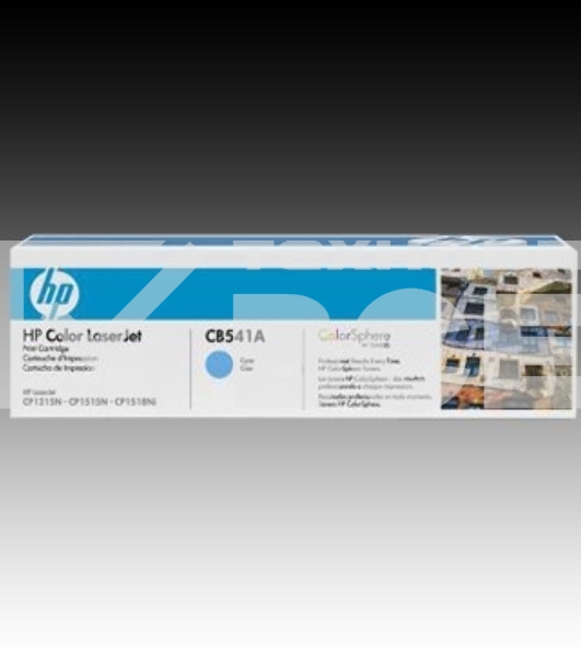 Картридж лазерный HP CB541A голубой LJ P1215/1515 (1400стр.)