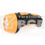 Фонарь LED 3804 (аккум 220В черн/жел. 4 LED; SLA пласт. короб) Ultraflash 9215, фото2