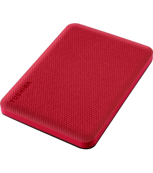 Внешний HDD 2.5' Toshiba Canvio Advance, 4TB, USB 3.2 Gen 1 Type-A, 5400 rpm, красный