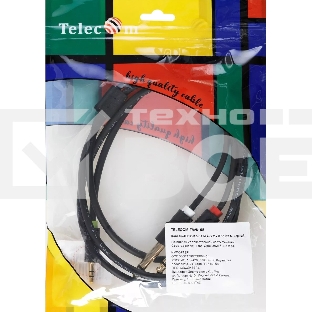 Кабель-адаптер 3.5ST(M)/2X6.35 ST(M), 1.5м, Telecom PRO <TAV6168-1.5M>