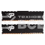 Оперативная память Patriot Signature Premium, DDR4, 32GB (2x16 GB), 2666 MHz, CL19, радиатор, чёрный, фото3