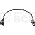 Кабель соединительный Telecom TUS712-0.3M USB3.0 Am-MicroBm 0.3m Telecom (TUS712-0.3M), фото3