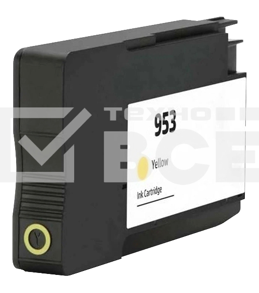 Картридж струйный HP 953 F6U14AE желтый для HP OJP 8710/8715/8720/8730/8210/8725 (700стр.)