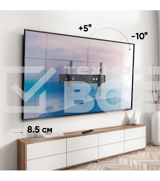 Кронштейн для телевизора ONKRON UT12 черный 60