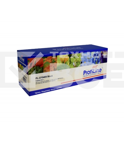 Картридж лазерный PL-CF540X №203X для принтеров HP Color LaserJet Pro M254/280/281 3200 копий Black ProfiLine