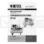 Компрессор воздушный рем. привод BCI3000-T/200, 3,0 кВт, 200 литров, 530 л/мин Denzel, фото4
