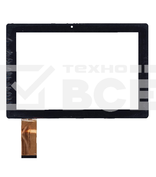 Сенсорное стекло (тачскрин) для Irbis TW98. черное