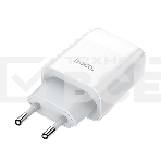 Сетевое зарядное устройство 1 USB/HOCO HC-12899 C72A/Выход: 10.5W/белый, фото2