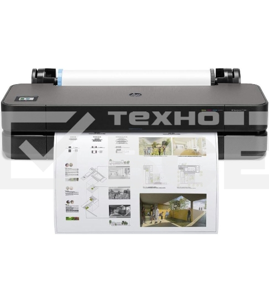 Плоттер струйный HP Designjet T230 (5HB07A), A1, 24