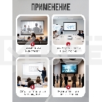 Экран для проектора S'OK Apollo SGPSMT-323x202A-BK бокового натяжения, звукопрозрачный, черн, фото8