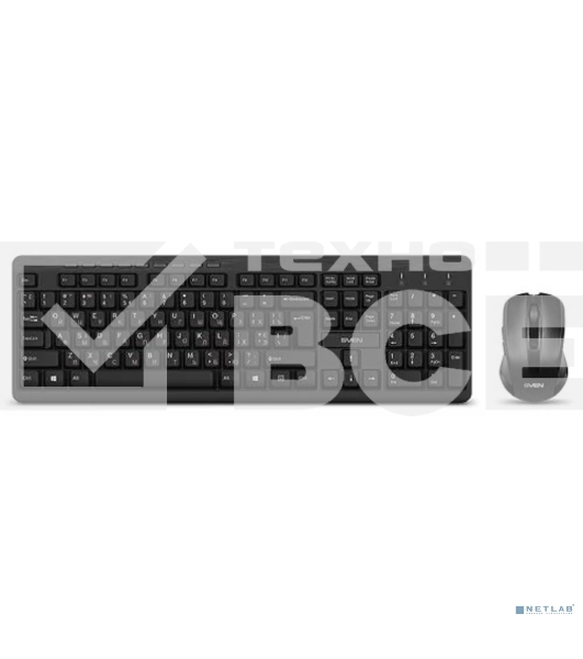Беспроводной набор SVEN KB-C3400W клавиатура+мышь