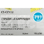 Картридж струйный Cactus CS-CZ132 №711 желтый (26 мл) для HP DesignJet T120/T520, фото3