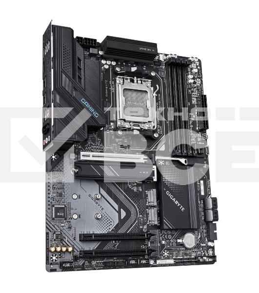 Материнская плата GIGABYTE X870 GAMING WIFI6, AM5, AMD X870, 4xDDR5, 4xSATA, 3xM.2, 1xPCIe 5.0 x16, 2xPCIe 3.0 x1, 1xHDMI, 2xUSB-C (DisplayPort Alt Mode), 1x2.5Gb LAN, Wi-Fi 6, Bluetooth 5.3, 2xUSB-C 40Gbps, 1xUSB-A 10Gbps, 3xUSB-A 5Gbps, 4xUSB-A 2.0, 3x3