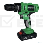 Дрель-шуруповерт Zitrek Crusher 063-4055, Аккумуляторная, 20В, 2 АКБ, Ударная, Кейс, фото9