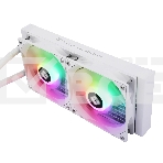 Водяное охлаждение для процессора Thermalright Aqua Elite 240 White ARGB V3 (240mm, White, ARGB/ Fans: 2x120mm, 66.17CFM, 25.6dBA, 1500RPM/ Pump height 53mm, 23dBA, 3300RPM, Rad thickness 27mm/ S: 1200, 1700, 1851, 2011, 2066, 115X, AM4, AM5), фото3