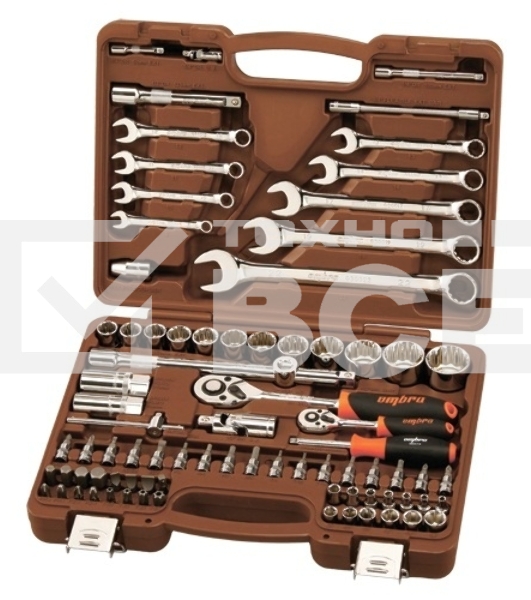 Набор инструментов OMBRA OMT82S12, 82 предмета