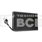 Внешний корпус для HDD/SSD AgeStar 3UB2A14 SATA II пластик/алюминий черный 2.5